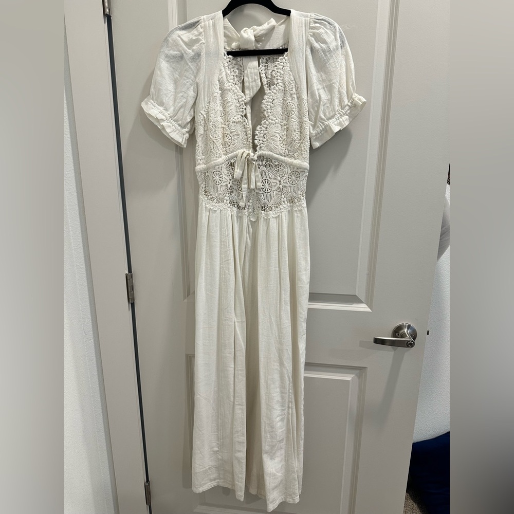 Free People All You Need is Lace midi dress, size M - Picture 2 of 4